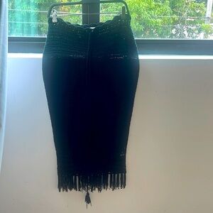 Revolve cover up skirt (crotchet)
